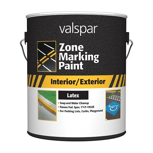 Valspar 49441 Zone Marking Paint, 5 gal, Yellow, 100 sq-ft/gal Coverage