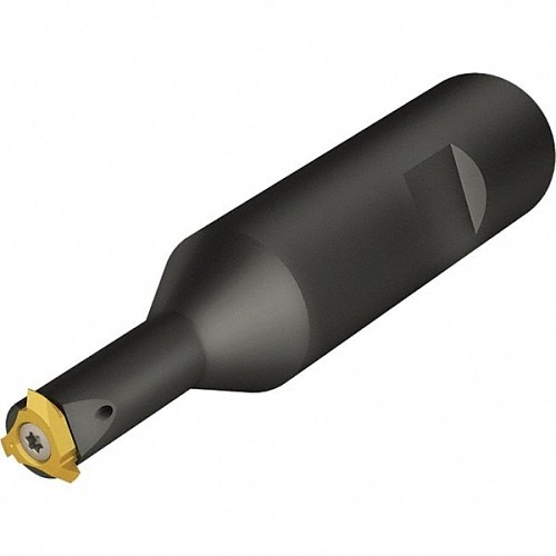Vargus 119-00031 Indexable Grooving Toolholder, Right Hand Cutting, Insert Compatibility: 7V, 3.74 in Overall Length, Face Toolholder Type, Yes Through Coolant (Yes/No)
