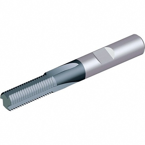 Vargus 80038 Straight Flute Thread Mill, 7/16-28 Thread, American UN Thread, 2.48 in Overall Length, 3 Flutes, 5/16 in Shank Dia