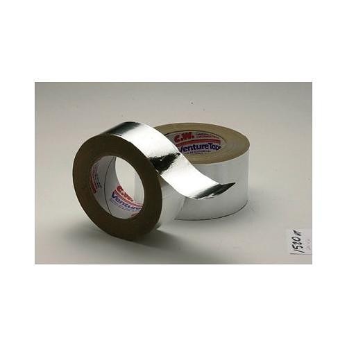 Venture Tape™ 7100043875 General Purpose Tape, 50 yd L x 99 mm W, 3.2 mil THK, Polycoated Kraft Liner, Acrylic Adhesive, Natural Aluminum