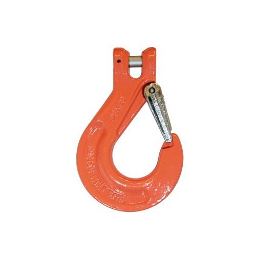 Volunteer 250666 Slip Hook, 1/2 in, 15000 lb, Clevis Attachment, Forged Alloy Steel