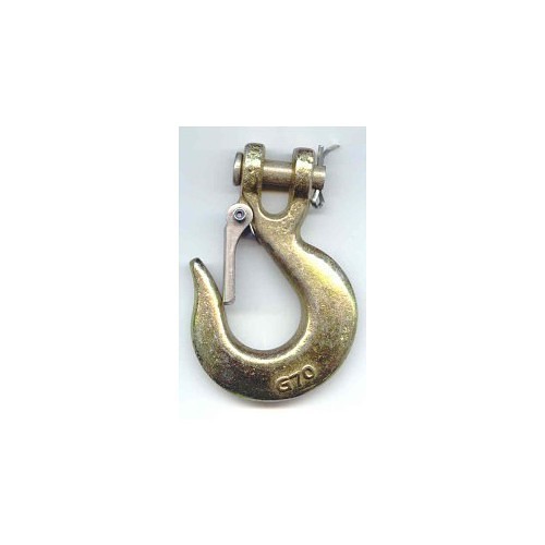 Volunteer 250910 Slip Hook, 5/16 in, 4300 lb, 70 Grade, Clevis Attachment, Forged steel