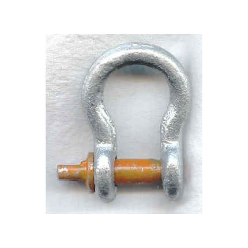 Volunteer 552024C Anchor Shackle, 3/4 in, Screw Pin, 4-3/4 ton