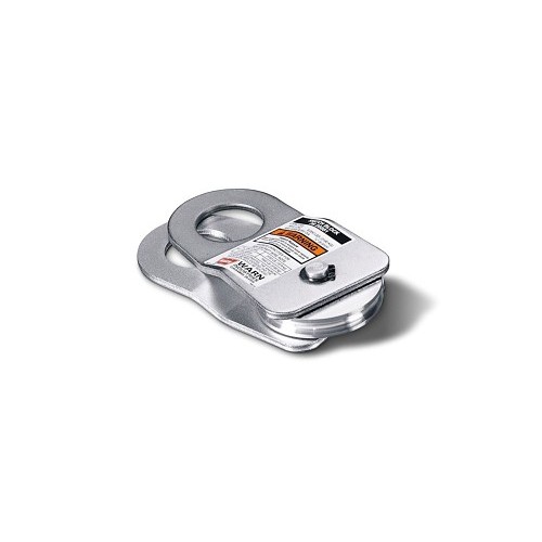 WARN® 88898 Winch Snatch Block, For Use With: Winches Rated 4500 Lb And Under, Silver