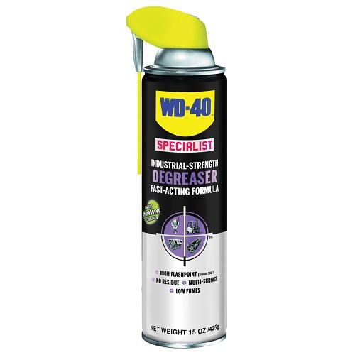 WD-40® 300280 Degreaser, 15 oz, Can, Mild Petroleum, Clear, Liquid