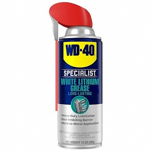 WD-40® 4857 Multipurpose Grease, 10 oz, Aerosol Can, Liquid, White, 0 to 300 deg F