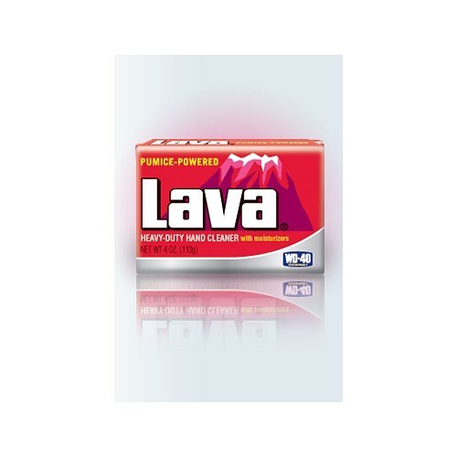 WD-40® Lava® LAVAHANDSOAP Bar Soap, 5.75 oz Nominal Capacity, Wrapped, Solid, Pleasant, White