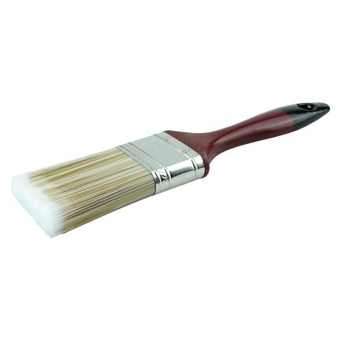 Weiler® 40059 Varnish Brush, 6-15/16 in Overall Length, 2 in W x 3/4 in Thk Brush, Poly/Nylon Brush, Foam Handle, Smooth Paint