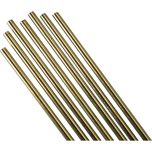 Weldcote Metals LFBFC18X36T Brazing Rod, 1/8 in Dia, 36 in Length, 1620 deg F