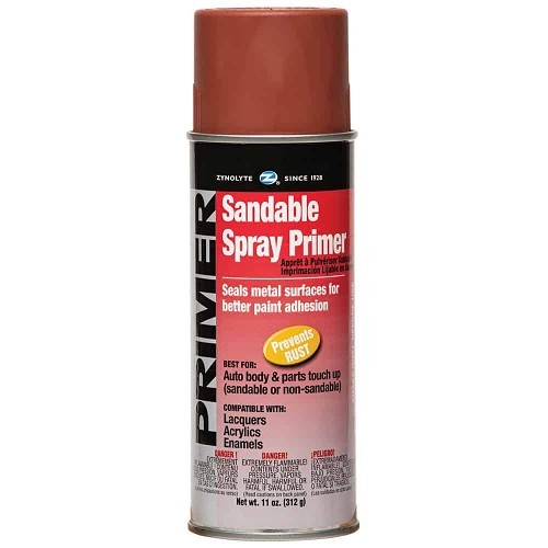 Williams Industrial Tools CRZ1704 Sandable Spray Primer, 16 oz, Aerosol, Gray