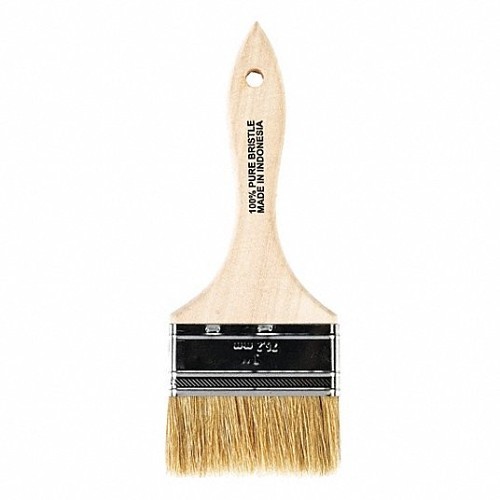 Wooster® 0F51170040 Paint Brush, 4 in W x 1-5/8 in L Brush, China Bristle Brush, Wood Handle, Varnishes, Stains, Roof Coatings, Glues and Cleaning Machinery Paint