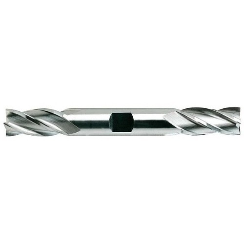 YG-1 13055HC Square End Mill, 3/8 in Cutter Dia, 3/4 in Length of Cut, 4 Flutes, 3/8 in Shank Dia, 3-1/2 in Overall Length, TiCN Coated