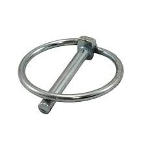 G.L.HUYETT™ LP-250-1625 Lynch Pin, 1/4 in Diameter, 1-5/8 in Usable Length, Steel, Zinc Plated