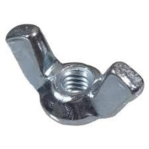 Wing Nut, Imperial, 1/2-20 Thread, Zinc Plated