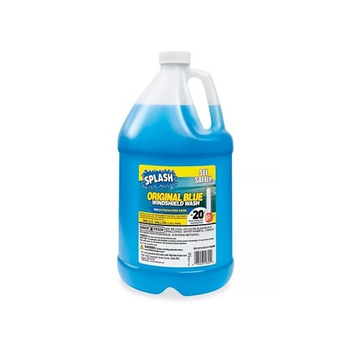 Windshield Washer Fluid, Round, 1 gal Container, Xtreme Blue