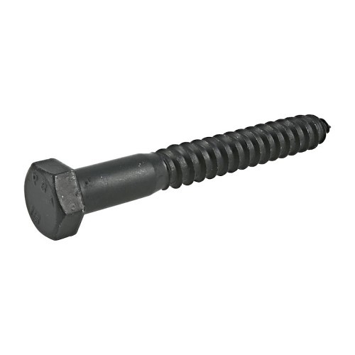 BBI 486656 Lag Bolt, 5/8-5, 3-1/2 in OAL, Low Carbon Steel, Zinc Plated (CR+3)