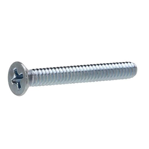 696474 Self-Tapping Screw, Imperial, #10-12 Diameter - Thread Size, 1-1/4 in L, Hex Washer Head, Slotted Drive, Zinc Plated Finish