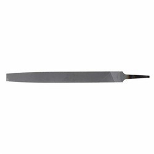 CRESCENT NICHOLSON® 03830N Flat Wheel Brush With (2) 1/2 x 1/4 in Keyways, 12 in L, Double/Single/Smooth Cut