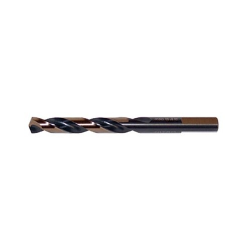 Nitro® 350N115 Heavy Duty Imperial Mechanics Drill, 15/64 in Drill - Fraction, 0.2344 in Drill - Decimal Inch, HSS, Black/Gold