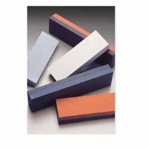 Norton® Crystolon® 61463685455 Combination Grit Abrasive Benchstone, 8 in L x 2 in W x 1 in H, 2 in Dia, 280 Grit