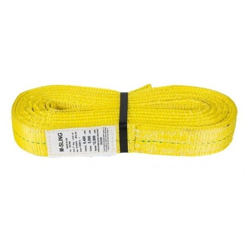 FULCRUM LIFTING Vernon Lifting Products™ 2X6VEE902 Web Sling, 6 ft Length, 2 in Width, Nylon