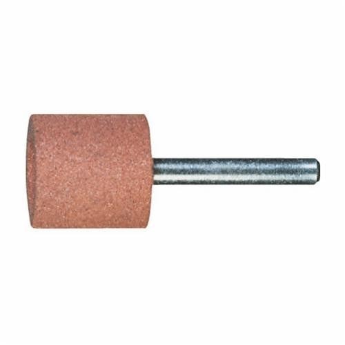 United Abrasives SAIT® 027046 Mounted Point, A38 Point Shape Code, 1 in Head Dia, 1/4 in Shank Dia