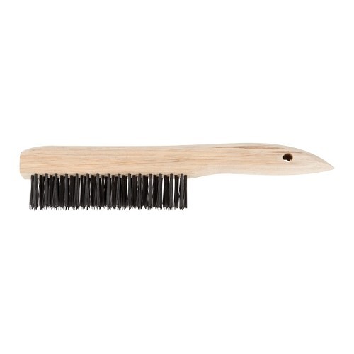 PFERD 85051 Scratch Brush, 1 in WD x 10 in LG Block, 1-3/16 in Trim Length