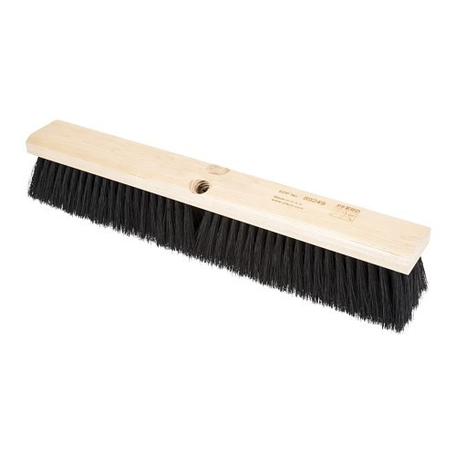 PFERD 89249 Floor Brush, 18 in Overall Length, 2-5/8 in Trim Length, Black Bristle, Tampico Bristle