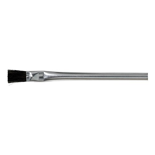 PFERD 89622 Flat Face High Quality Acid Brush, 9/16 in W Brush, 6 in OAL, 1 in Stiff Horsehair Trim