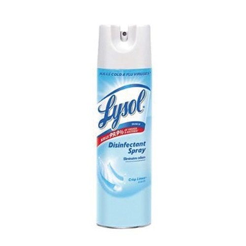 Professional Lysol® 74186 Disinfectant Spray, 12.5 oz Aerosol Can, Characteristic Odor/Scent, Clear, Mist Spray Form