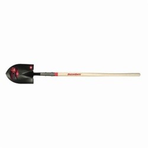 Razor-Back® 45657 Round Point Shovel, Steel Blade, 48 in Handle Length, Hardwood Handle