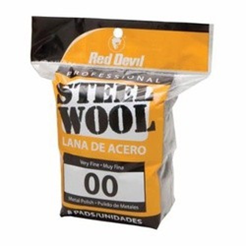 Red Devil® 0322 Metal Polish Steel Wool, 00 Very Fine Steel Wool