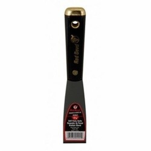 Red Devil® 4203 4200 Professional Putty Knife, 1-1/2 in W, High Carbon Steel Blade, Stiff Blade Flexibility