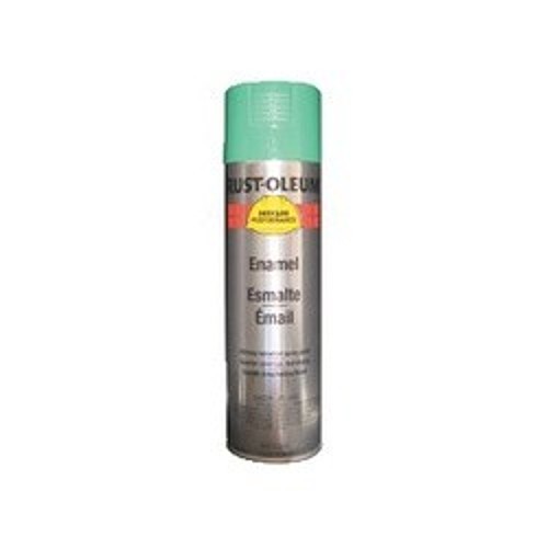 Rust-Oleum® V2133838 V2100 System Enamel Spray Paint, 15 oz Container, Liquid Form, Safety Green, 12 to 20 sq-ft/can Coverage