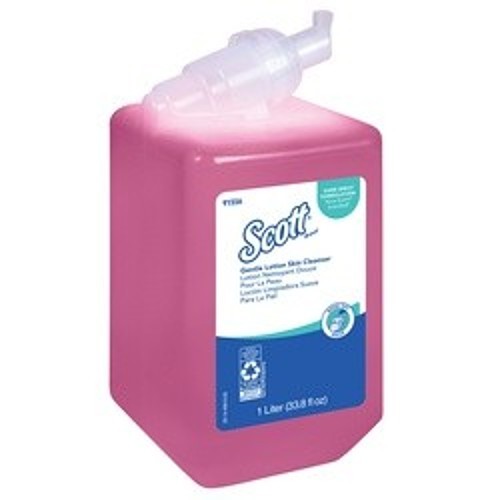 Scott® 91556 Gentle Lotion Skin Cleanser, 1 L, Cassette, Gel, Floral, Pink