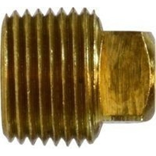 Crawford 73151-6C Pipe Plug, 3/8 in Nominal, Brass