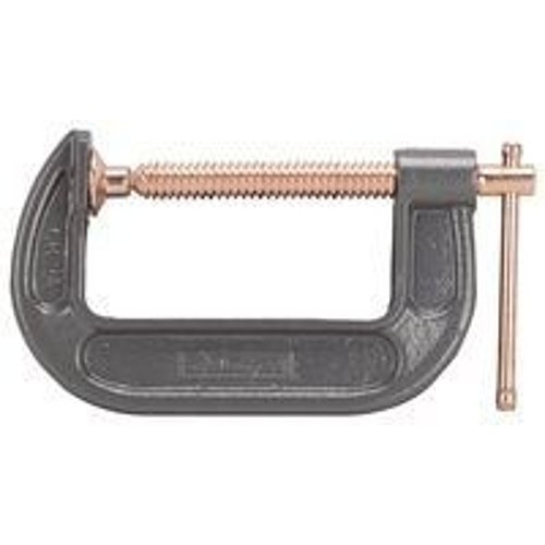 C-Clamp, Heavy Duty, 4 in Throat Depth