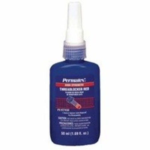 ITW Polymers Adhesives 68622627150 Threadlocker, 50 mL, Red