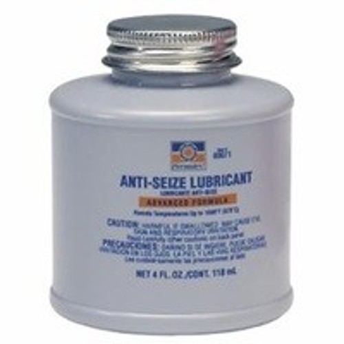 Anti-Seize Lubricant, 4 oz, Brush Top Bottle