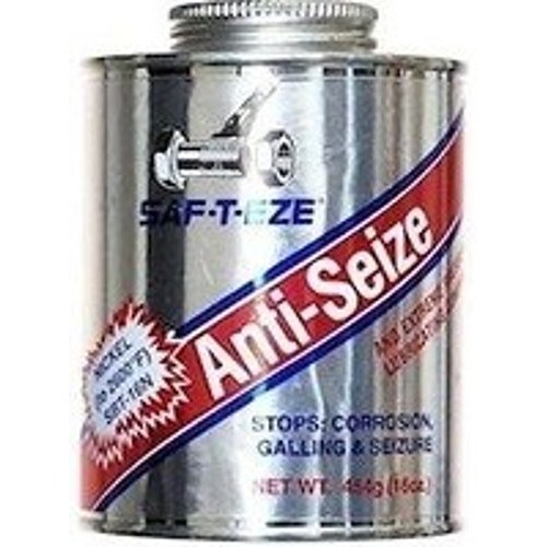 Anti-Seize Lubricant, 8 oz, Brush Top