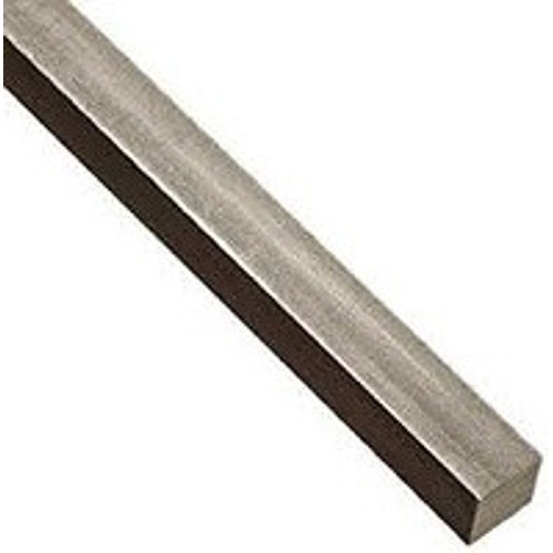 Key Stock, 12 in Length, 7/16 in Width, 7/16 in Height, 18-8 Stainless Steel