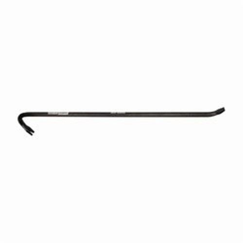 True Temper® 1170500 Gooseneck Wrecking Bar, Flat Tip, 24 in OAL, Alloy Steel