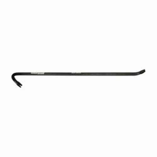 True Temper® 1171000 Gooseneck Wrecking Bar, Flat Tip, 30 in OAL, Alloy Steel