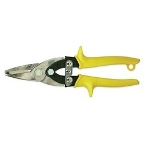 CRESCENT Wiss® MPC3N Metal Wizz® Snips, 20 ga Low Carbon Steel Cutting, 1-3/8 in L of Cut, Straight/Slight Curve Snip, Molybdenum Steel Blade, Alloy Steel Handle, Non-Slip/Textured Grip