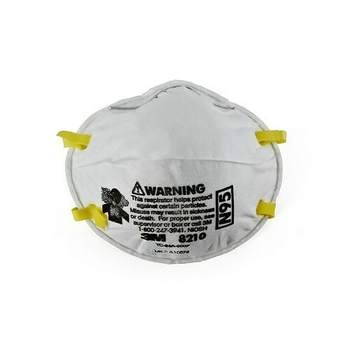 3M™ 46457 Half Mask Respirator, Disposable, Standard, White