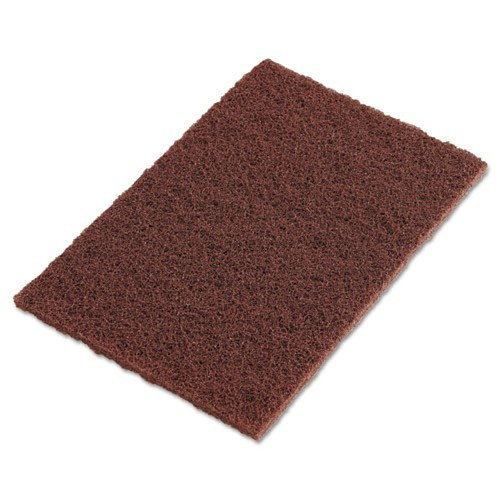 3M™ Scotch-Brite™ 7000028548 Hand Pad, 9 in Length, 6 in Width/Diameter, Fine Grade, Aluminum Oxide Abrasive