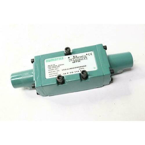 ASCO Numatics 152JJ400O000000 Pilot Solenoid Valve, 4-Way/2-Position, 28 in-hg to 150 psi