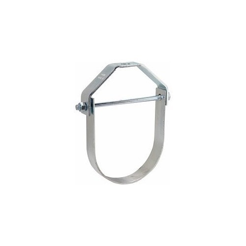 ASC Engineered Solutions Anvil® 110B0400 Clevis Hanger, 4 in Pipe, 3/8 in Rod, 400 lb, Carbon Steel, Plain