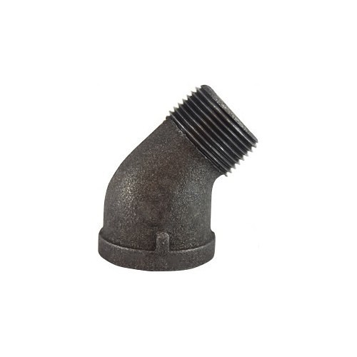 ASC Engineered Solutions Anvil® 5100180 45 deg Street Elbow, 1 in Nominal, Malleable Iron