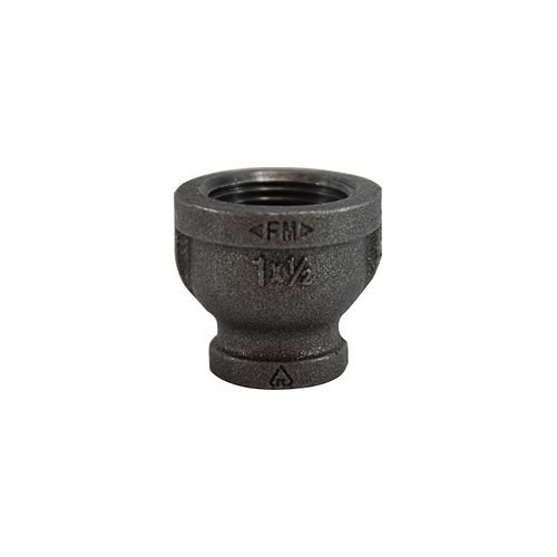 ASC Engineered Solutions Anvil® 5160168 Pipe Reducing Coupling, 2 x 1/2 in Nominal, Malleable Iron